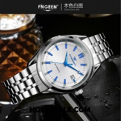 Horloges Heren Kalender Waterdicht Lichtende Nachtwolken Mannen Automatisch Sale