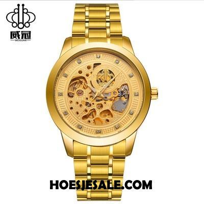 Horloges Heren Kant Automatisch Strass Mannen Horloge Sale