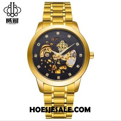 Horloges Heren Kant Automatisch Strass Mannen Horloge Sale