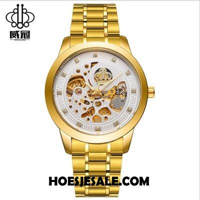 Horloges Heren Kant Automatisch Strass Mannen Horloge Sale