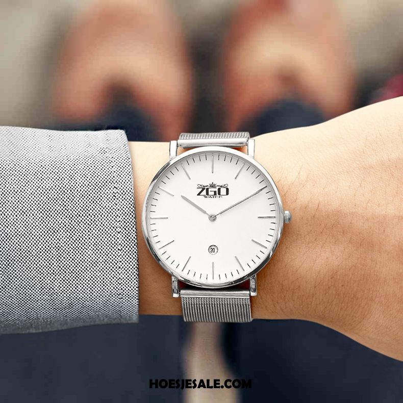 Horloges Heren Mesh Volwassen Vriend Student Mode Goedkoop