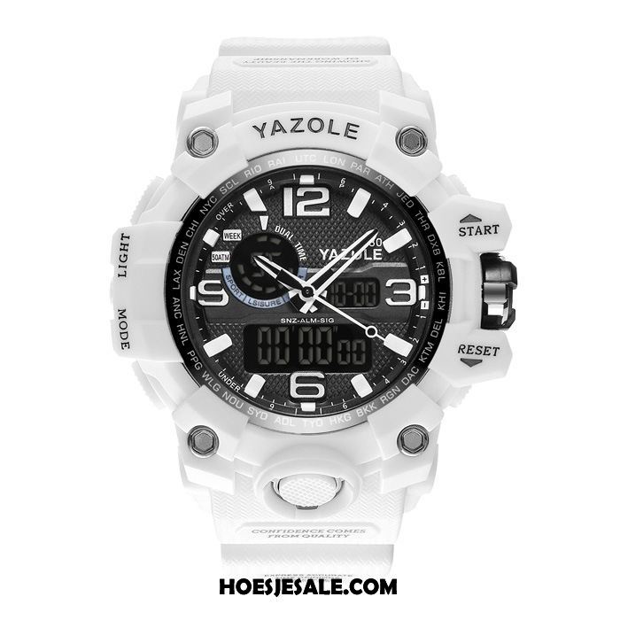 Horloges Heren Nieuw Sport Mode Elektronisch Horloge Groen Online
