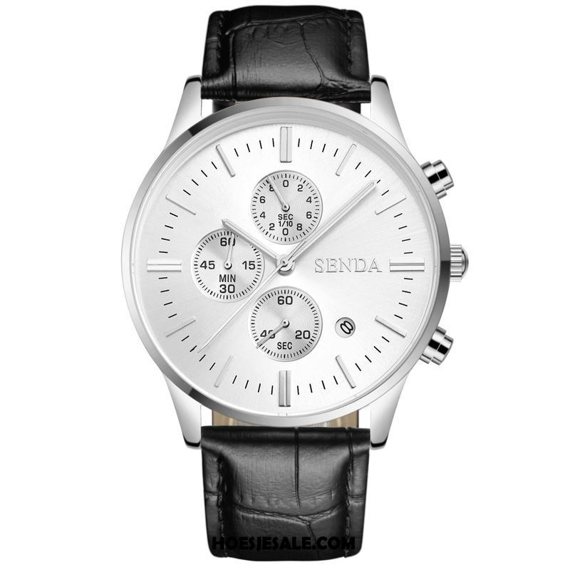 Horloges Heren Quartz Horloge Groot Waterdicht Mannen Trend Online