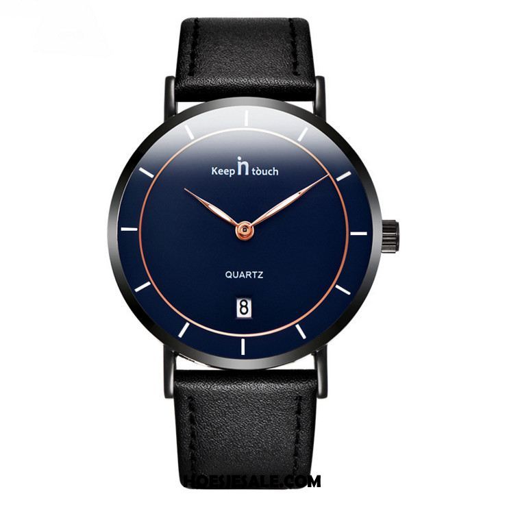 Horloges Heren Quartz Horloge Mode Eenvoudig Waterdicht Casual Sale