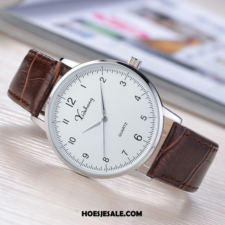 Horloges Heren Quartz Horloge Mode Student Nieuw Mannen Winkel