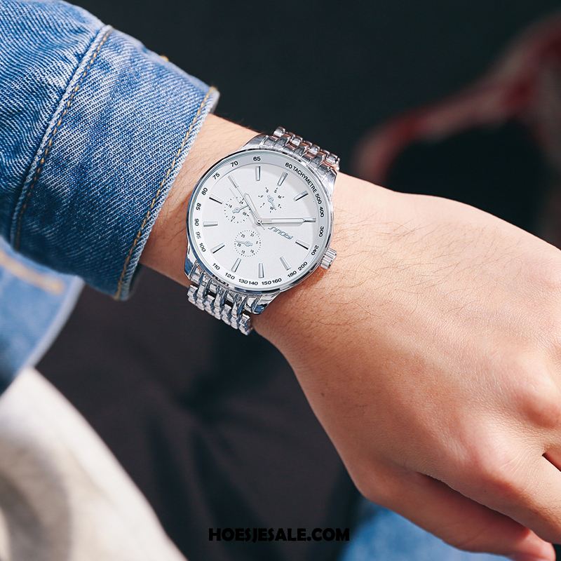 Horloges Heren Quartz Horloge Student Waterdicht Mannen Mode