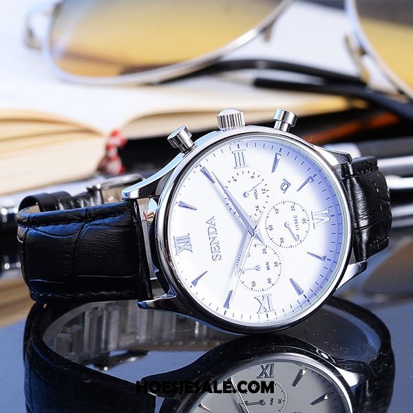 Horloges Heren Trend Quartz Horloge Dun Waterdicht Mode Aanbiedingen
