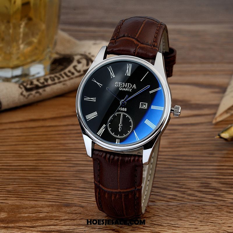 Horloges Heren Waterdicht Trend Casual Eenvoudig Mannen Korting