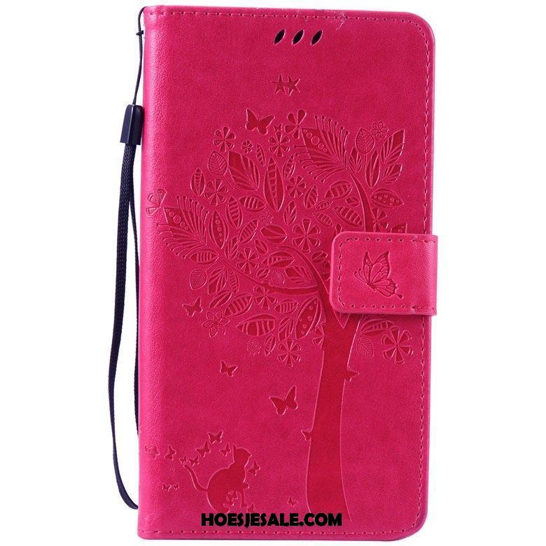 Htc Desire 10 Lifestyle Hoesje Hoes Mobiele Telefoon Roze Clamshell Leren Etui Sale