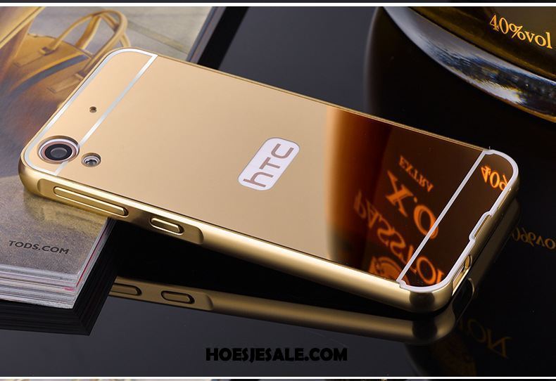 Htc Desire 10 Lifestyle Hoesje Spiegel Plating Goud Mobiele Telefoon Aanbiedingen