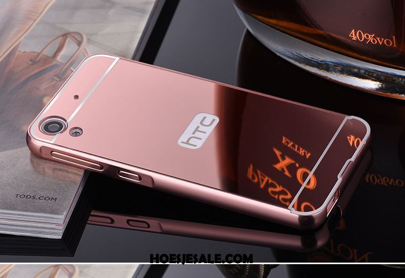 Htc Desire 10 Lifestyle Hoesje Spiegel Plating Goud Mobiele Telefoon Aanbiedingen