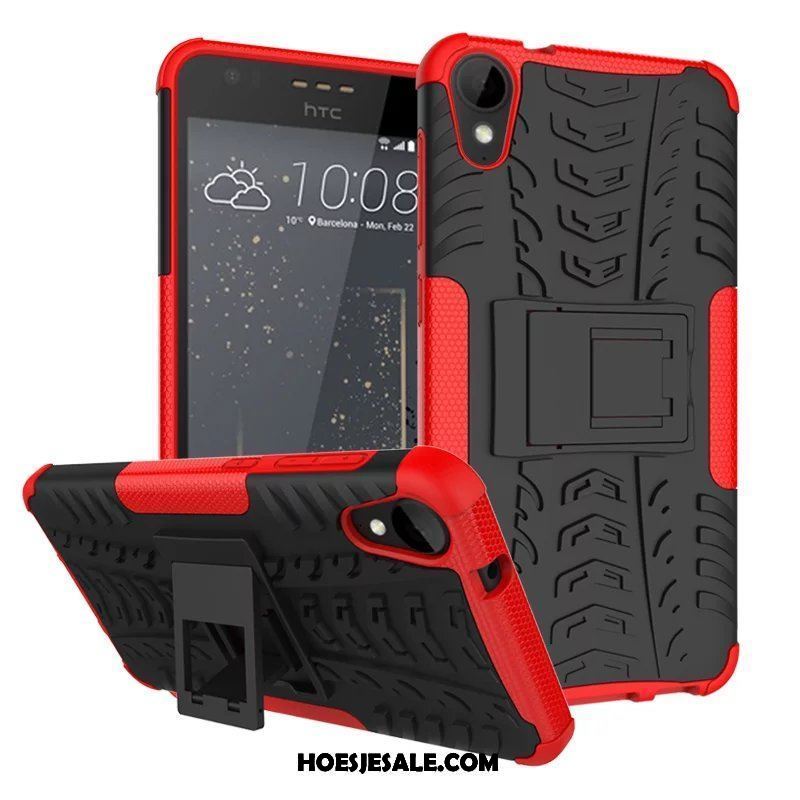 Htc Desire 825 Hoesje Hoes Mobiele Telefoon Bescherming Rood Anti-fall Goedkoop