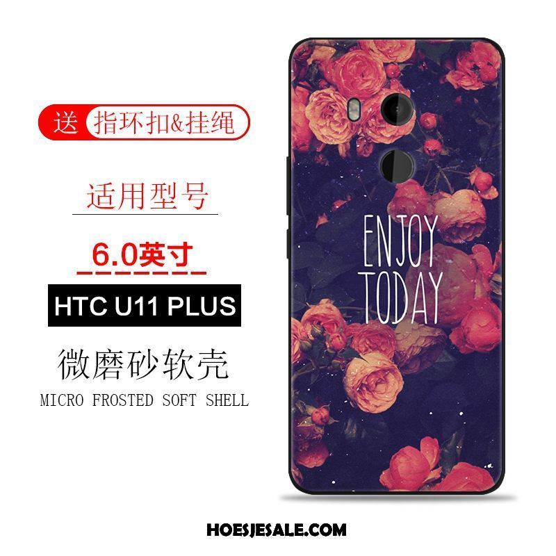 Htc U11+ Hoesje Hoes Mobiele Telefoon Siliconen Trendy Merk Bescherming Kopen