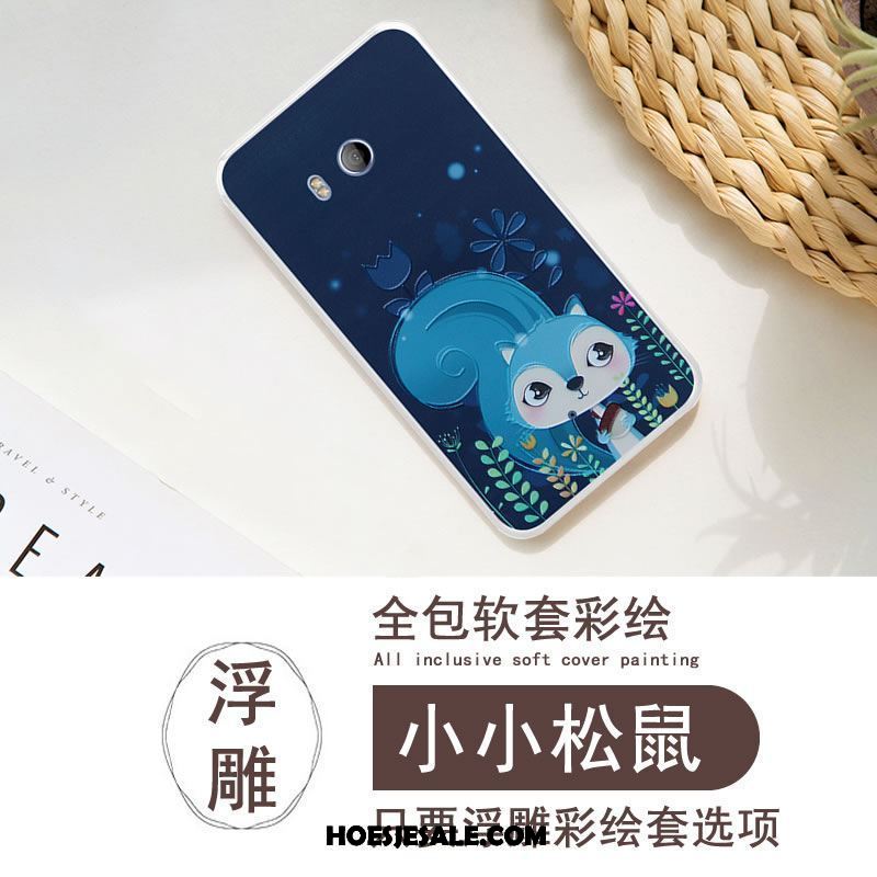 Htc U11 Hoesje Mobiele Telefoon All Inclusive Zwart Geschilderd Reliëf Sale