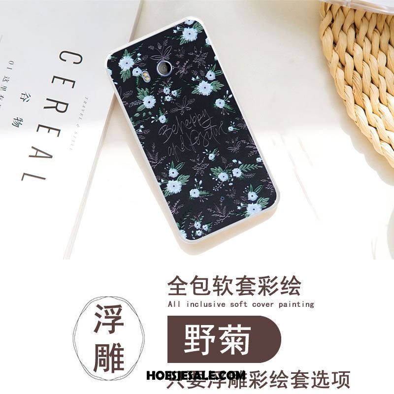 Htc U11 Hoesje Mobiele Telefoon All Inclusive Zwart Geschilderd Reliëf Sale