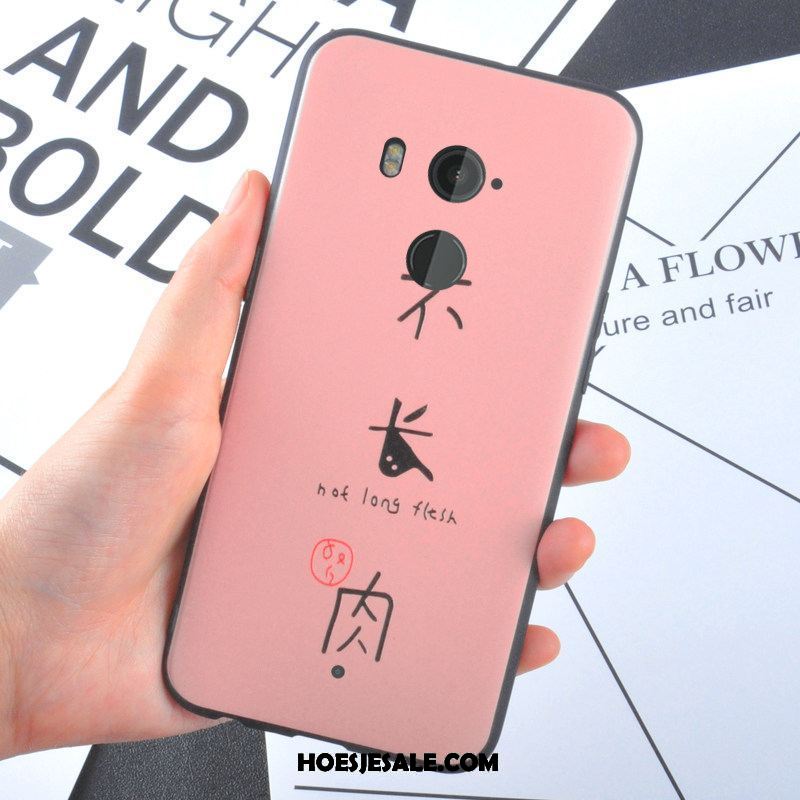 Htc U11+ Hoesje Mobiele Telefoon Persoonlijk Anti-fall Roze All Inclusive Kopen