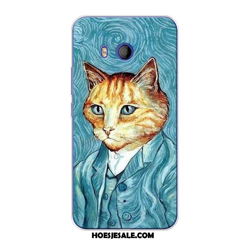 Htc U11 Hoesje Original Olieverfschilderij Pas Sterrenhemel Roze Sale