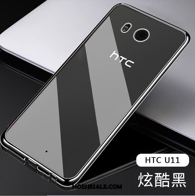 Htc U11 Hoesje Zacht Mobiele Telefoon Goud Siliconen Hoes