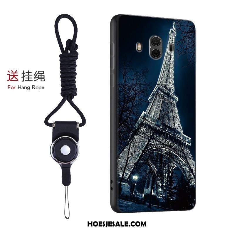 Huawei Mate 10 Hoesje Bescherming Blauw Opknoping Nek Hoes Mobiele Telefoon Online