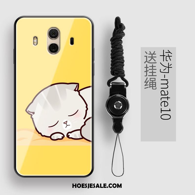 Huawei Mate 10 Hoesje Bescherming Geel Hoes Mobiele Telefoon Anti-fall Online