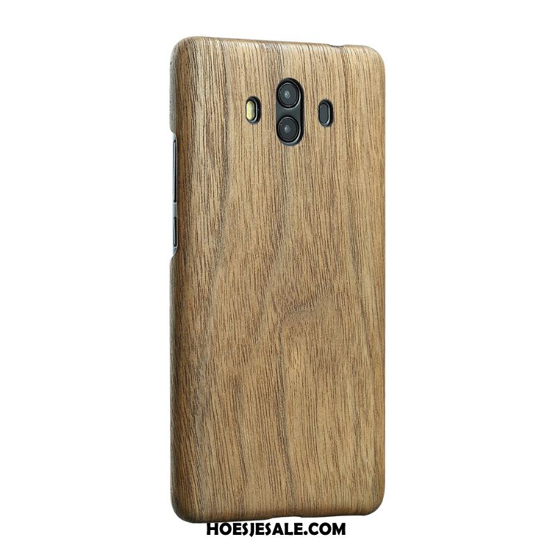 Huawei Mate 10 Hoesje Bescherming Hout Dun Mobiele Telefoon Hoes Goedkoop