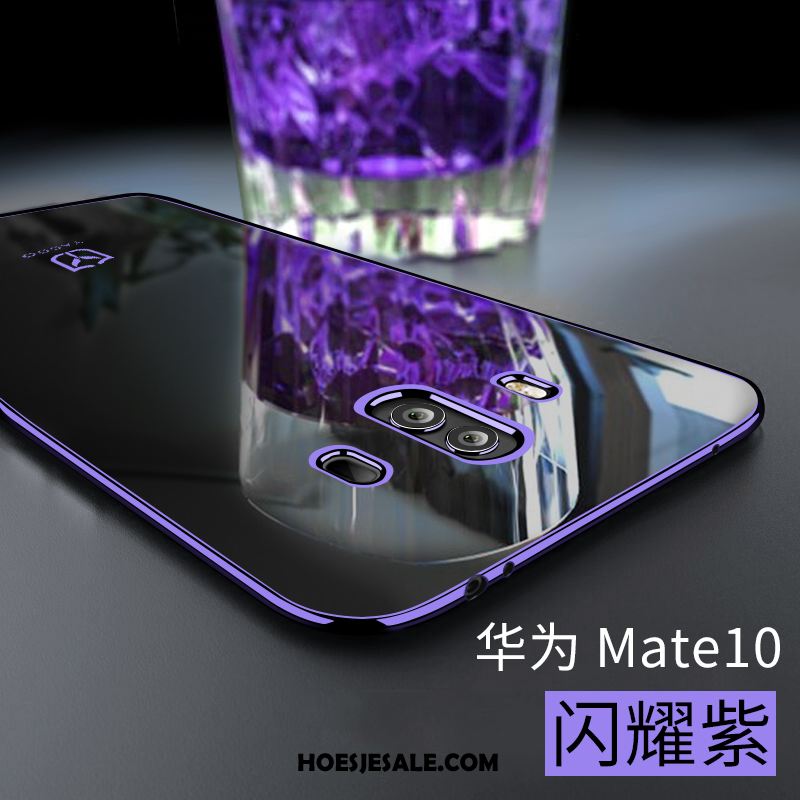 Huawei Mate 10 Hoesje Goud Siliconen All Inclusive Eenvoudige Nieuw Kopen