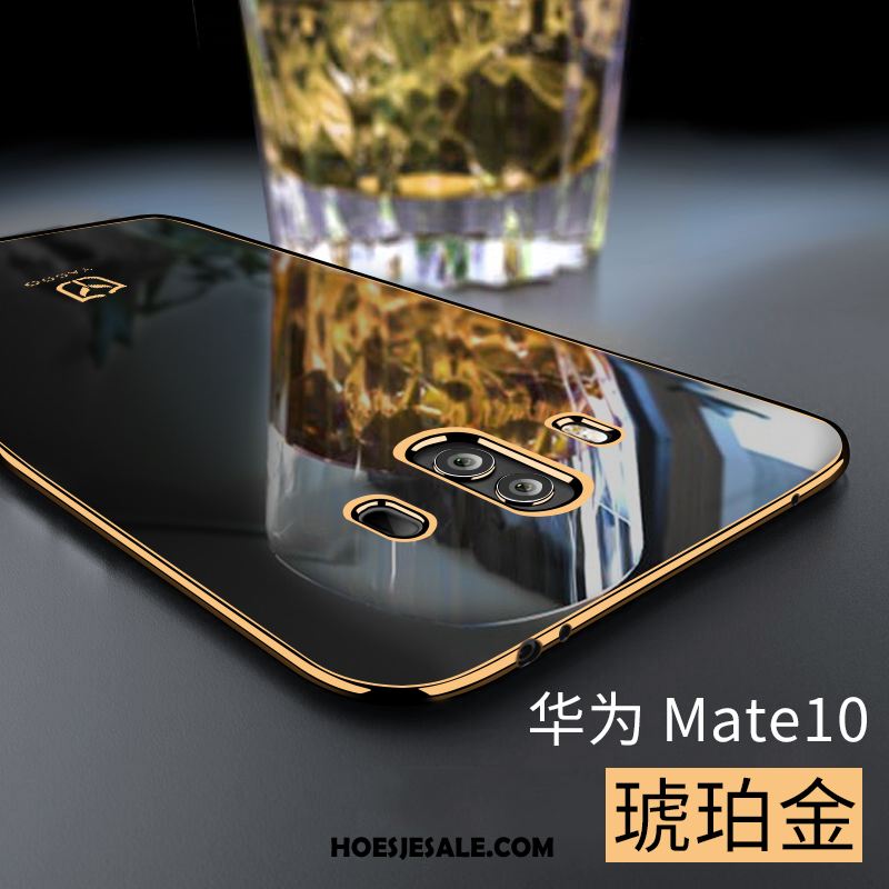 Huawei Mate 10 Hoesje Goud Siliconen All Inclusive Eenvoudige Nieuw Kopen