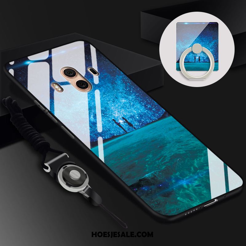 Huawei Mate 10 Hoesje Hoes Spiegel Blauw Glas Anti-fall Kopen