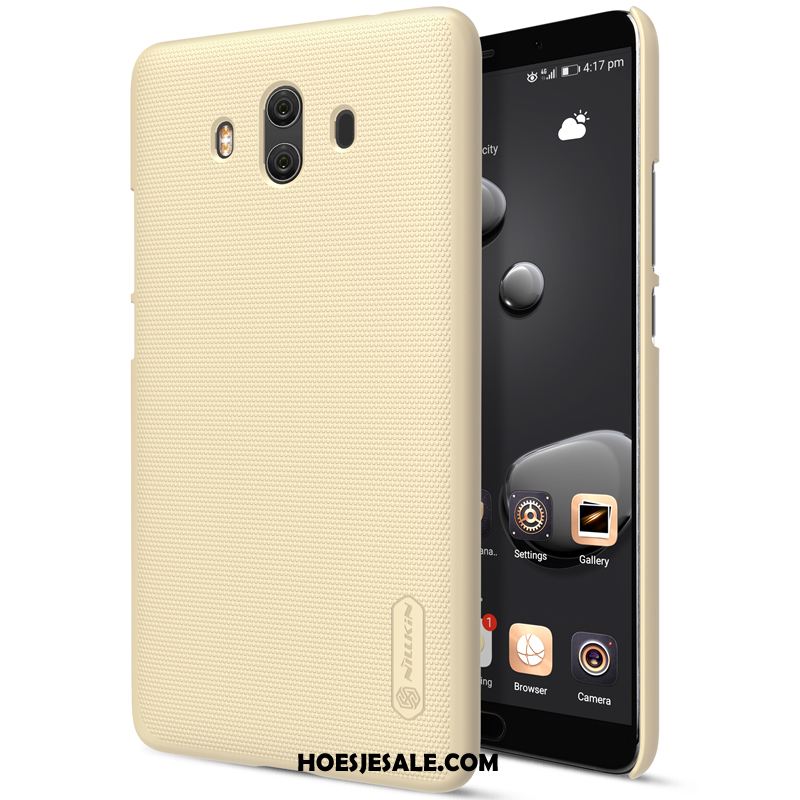 Huawei Mate 10 Hoesje Mobiele Telefoon Anti-fall Schrobben Goud Wit Sale