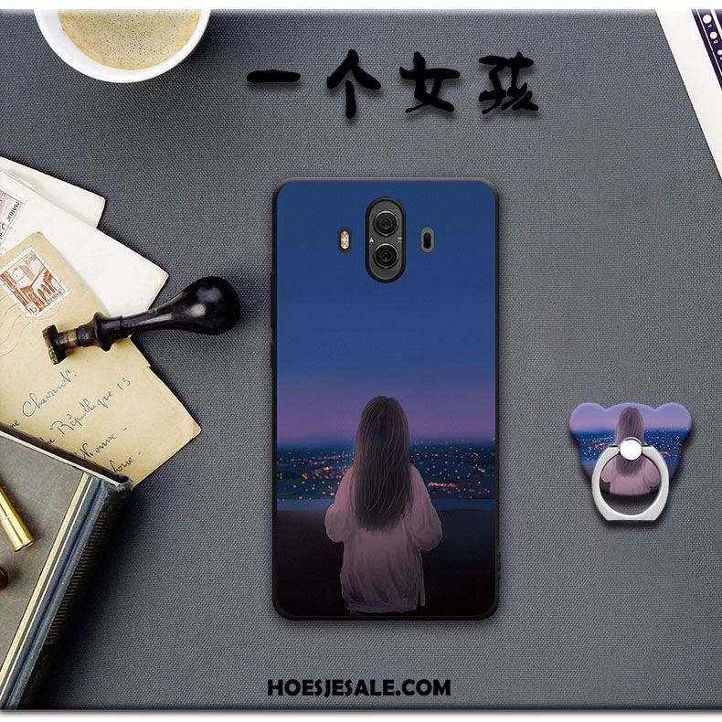 Huawei Mate 10 Hoesje Mobiele Telefoon Anti-fall Zwart Hoes Goedkoop