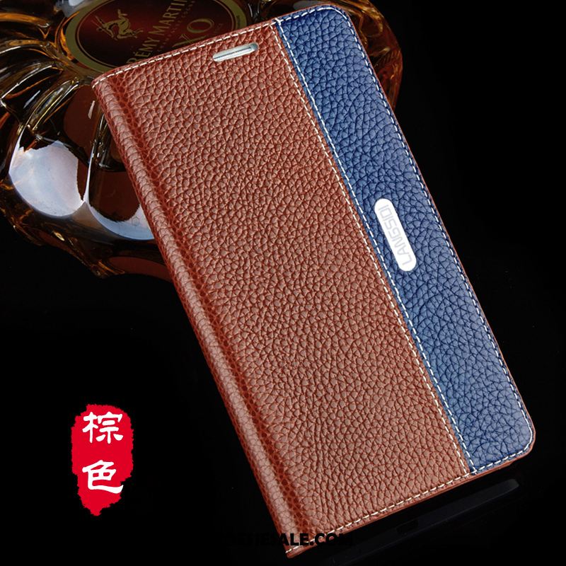 Huawei Mate 10 Hoesje Mobiele Telefoon Folio Rood Leren Etui Sale