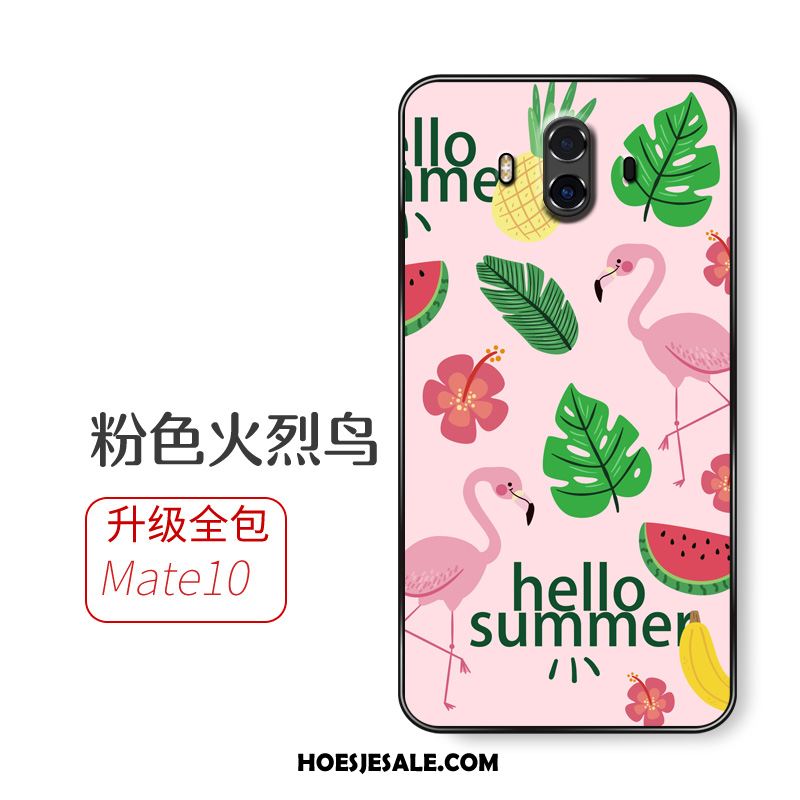 Huawei Mate 10 Hoesje Mobiele Telefoon Zacht Hanger Geel Anti-fall Sale