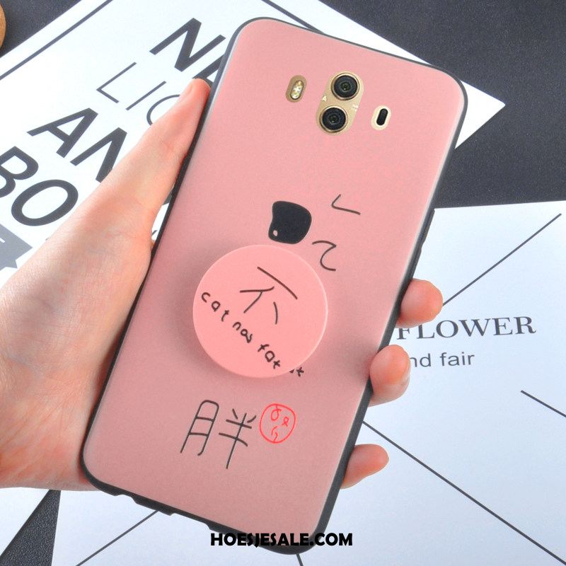 Huawei Mate 10 Hoesje Roze Anti-fall Ondersteuning Gasbag All Inclusive Online