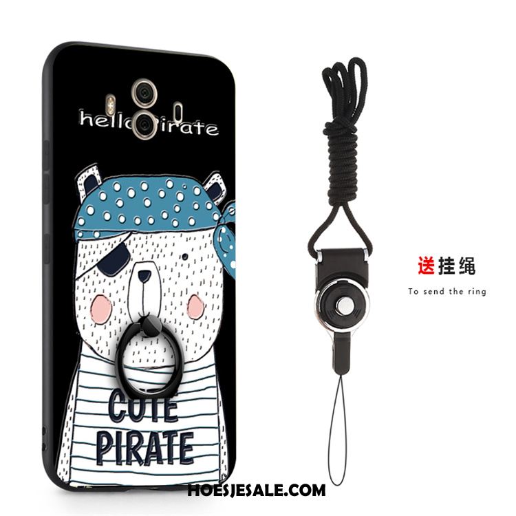 Huawei Mate 10 Hoesje Spotprent Mobiele Telefoon Ring Roze Persoonlijk Sale