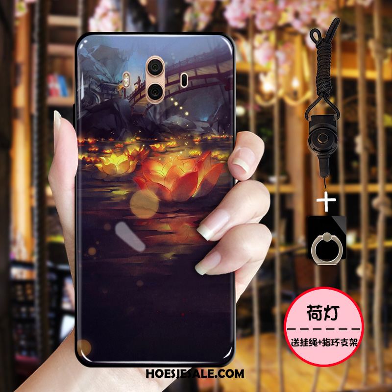 Huawei Mate 10 Hoesje Vintage All Inclusive Mobiele Telefoon Bescherming Zwart Kopen