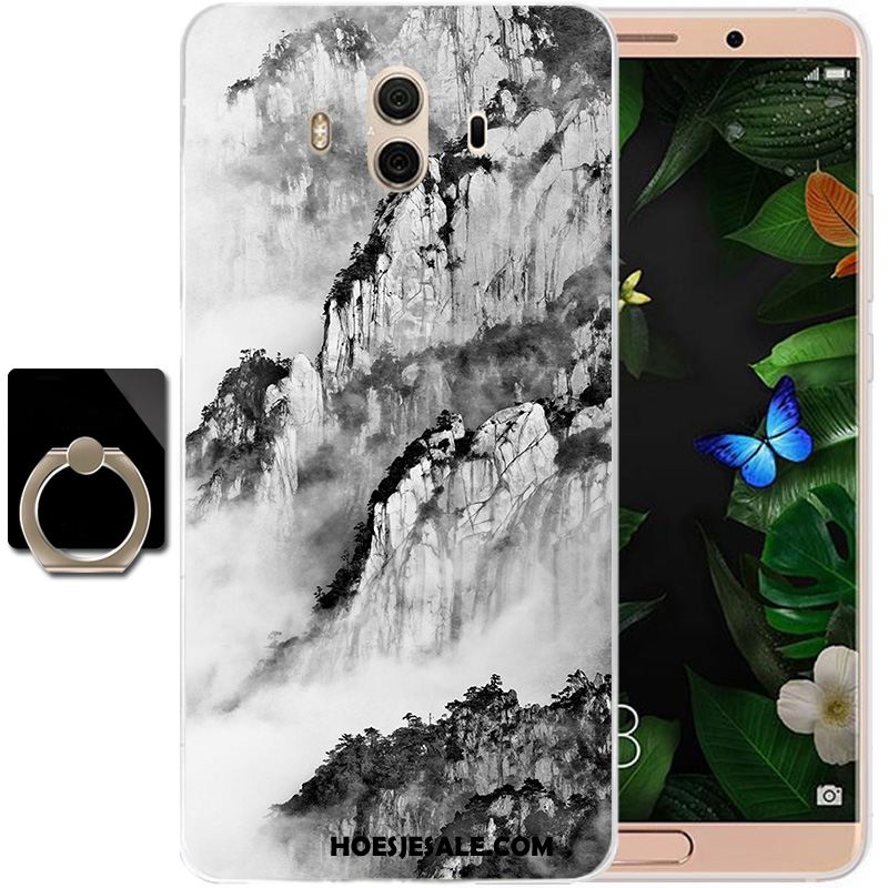 Huawei Mate 10 Hoesje Wind All Inclusive Doorzichtig Wit Siliconen Kopen