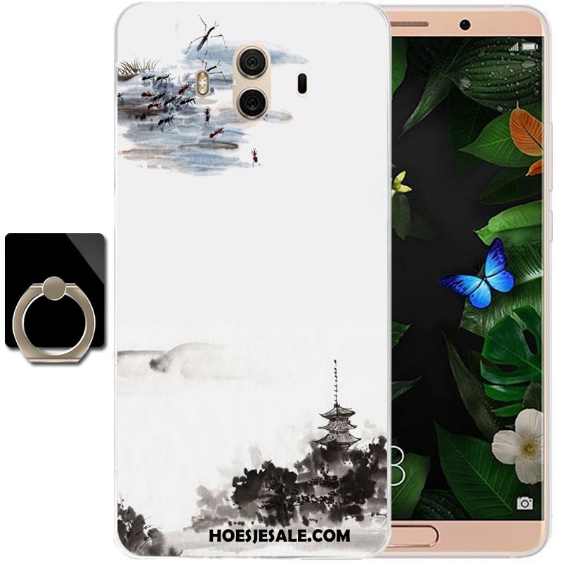 Huawei Mate 10 Hoesje Wind All Inclusive Doorzichtig Wit Siliconen Kopen