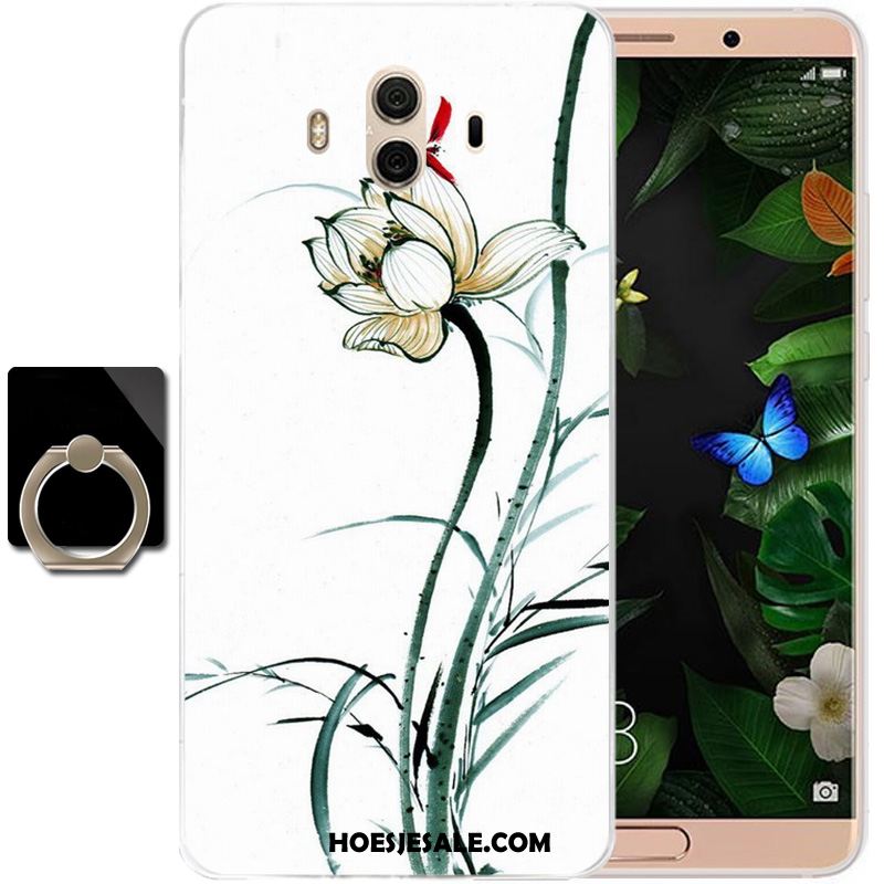 Huawei Mate 10 Hoesje Wind All Inclusive Doorzichtig Wit Siliconen Kopen