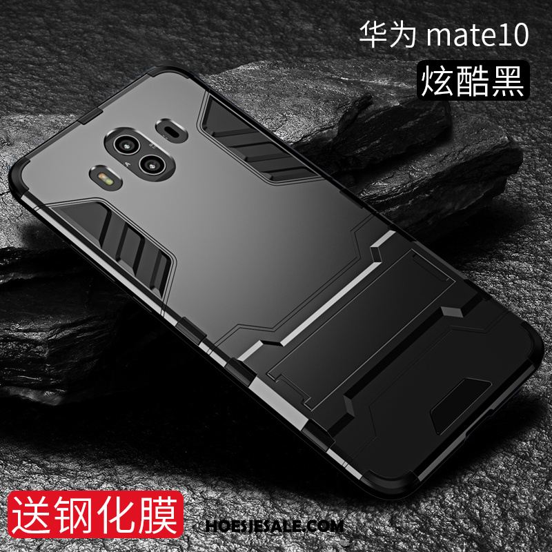 Huawei Mate 10 Hoesje Zacht Zwart Siliconen Hoes Mobiele Telefoon
