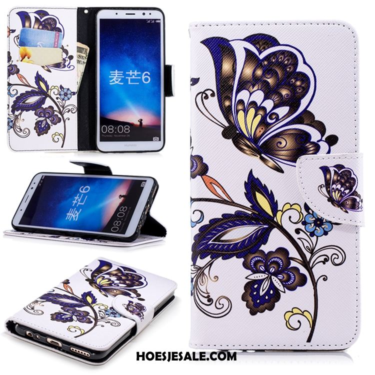 Huawei Mate 10 Lite Hoesje All Inclusive Mobiele Telefoon Leren Etui Anti-fall Siliconen Korting
