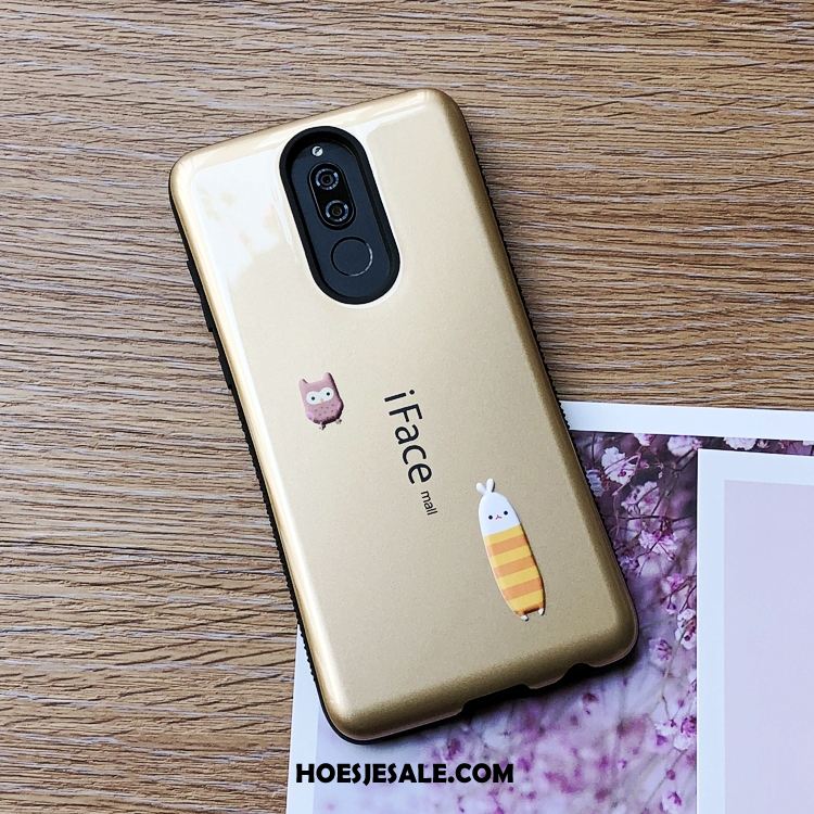 Huawei Mate 10 Lite Hoesje Hoes Anti-fall Mobiele Telefoon Bescherming Geel Kopen