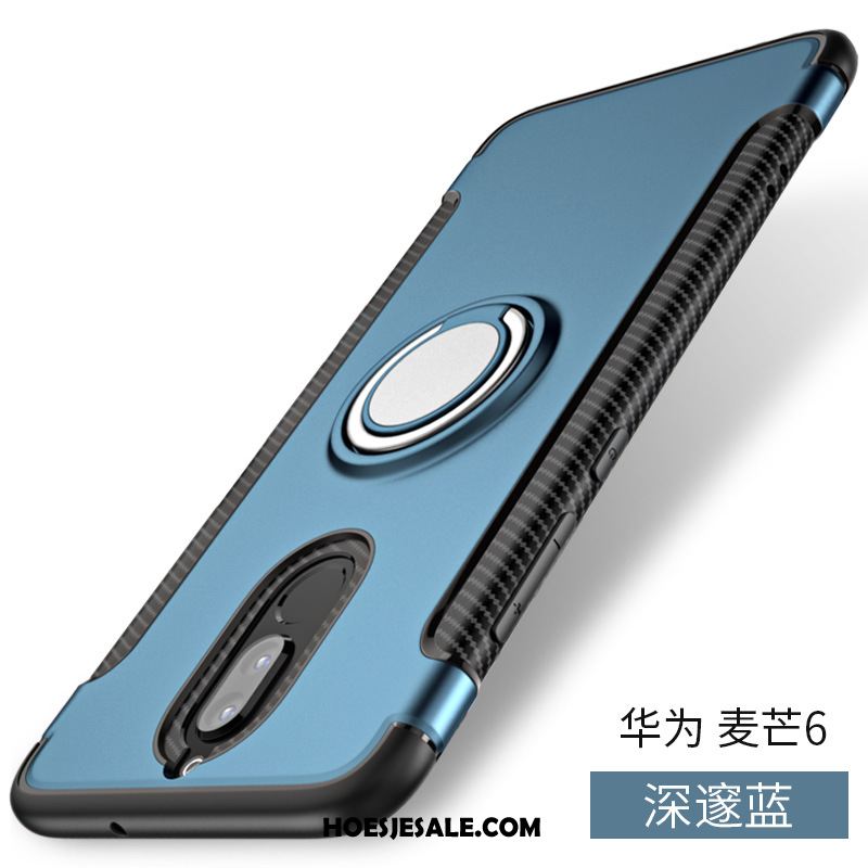 Huawei Mate 10 Lite Hoesje Hoes Blauw Anti-fall Mobiele Telefoon Magnetisch Kopen