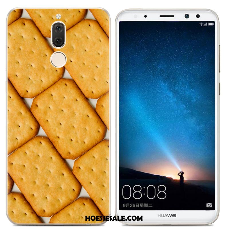 Huawei Mate 10 Lite Hoesje Hoes Scheppend Trend Geel Mobiele Telefoon Kopen