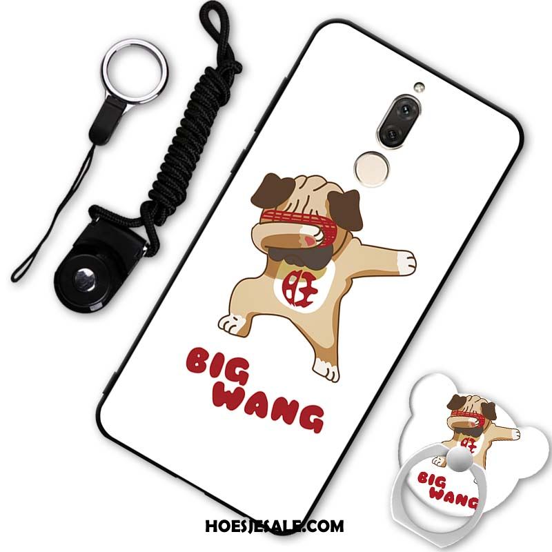 Huawei Mate 10 Lite Hoesje Hoes Wit Zacht Hanger Mobiele Telefoon Sale