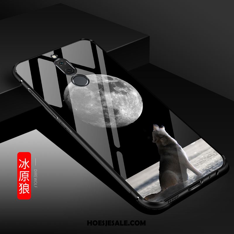 Huawei Mate 10 Lite Hoesje Hoes Zwart Zacht Bescherming Glas Sale