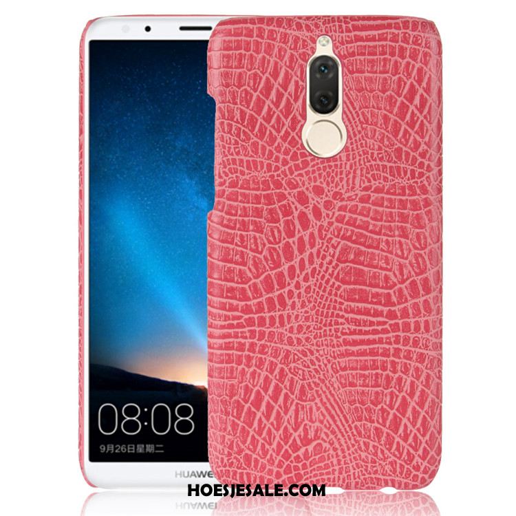 Huawei Mate 10 Lite Hoesje Wit Leer Bescherming Hoes Mobiele Telefoon Online