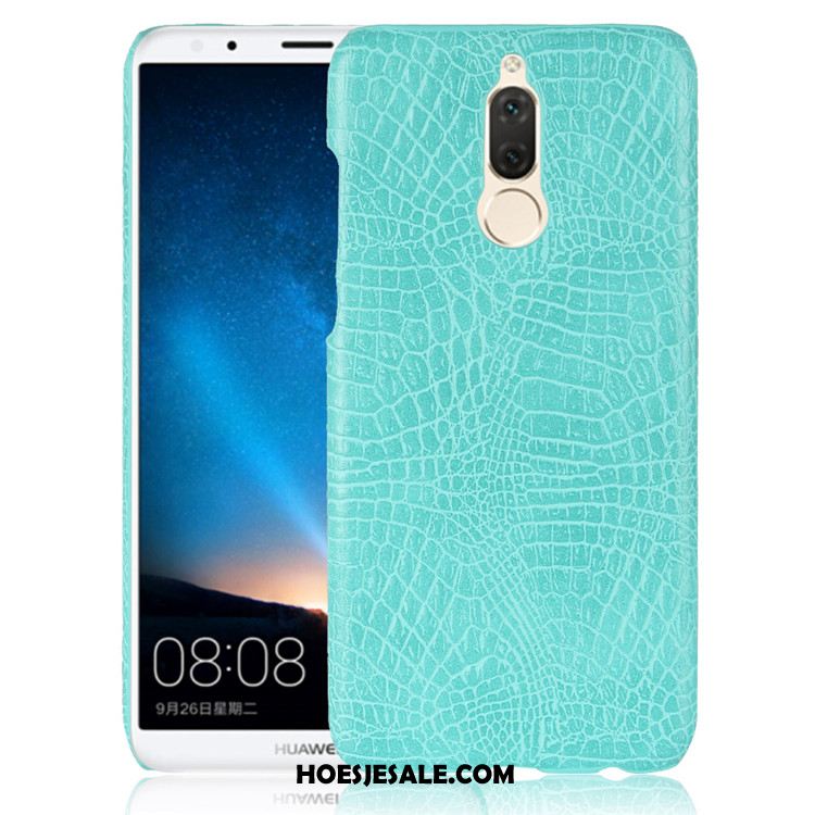 Huawei Mate 10 Lite Hoesje Wit Leer Bescherming Hoes Mobiele Telefoon Online