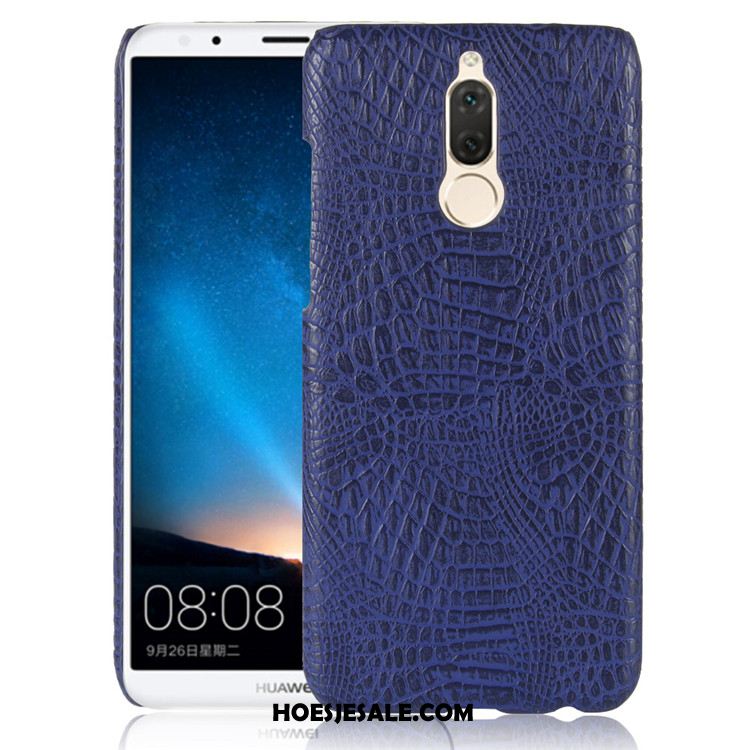 Huawei Mate 10 Lite Hoesje Wit Leer Bescherming Hoes Mobiele Telefoon Online