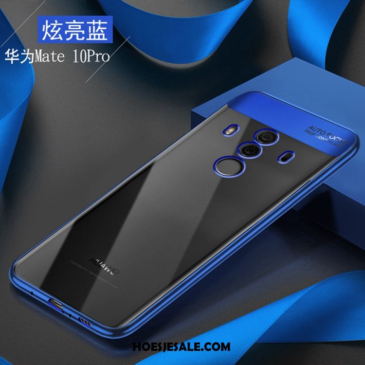 Huawei Mate 10 Pro Hoesje Blauw Zacht Helder Doorzichtig Mobiele Telefoon Kopen