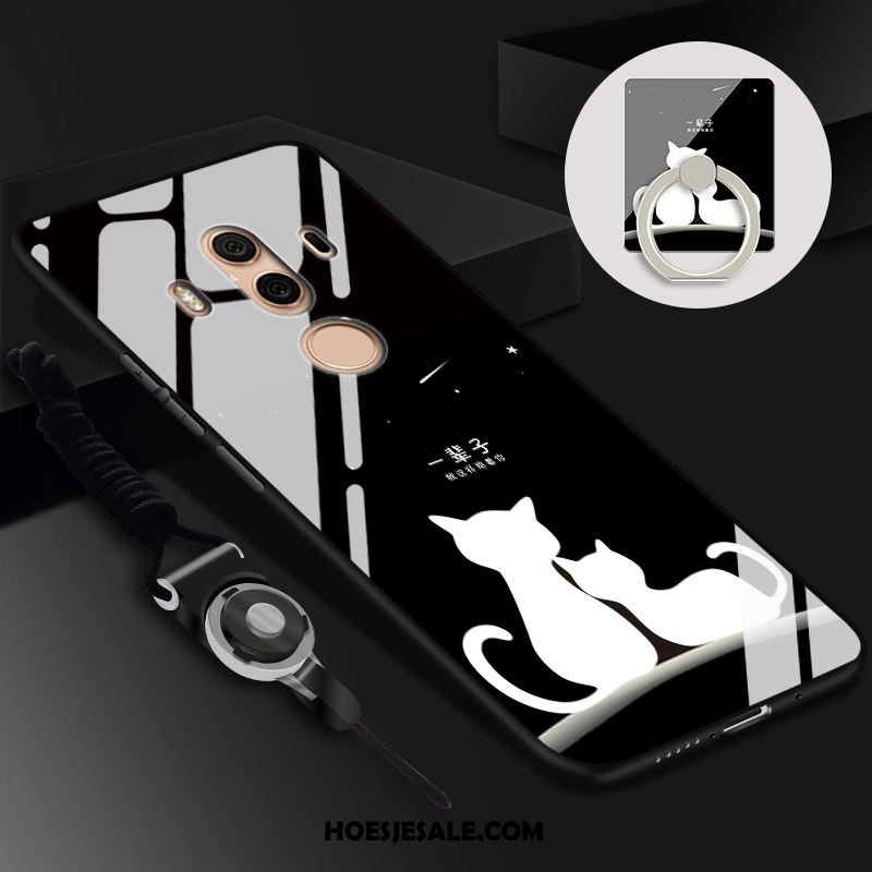 Huawei Mate 10 Pro Hoesje Glas Mobiele Telefoon Groen Skärmskydd Kopen
